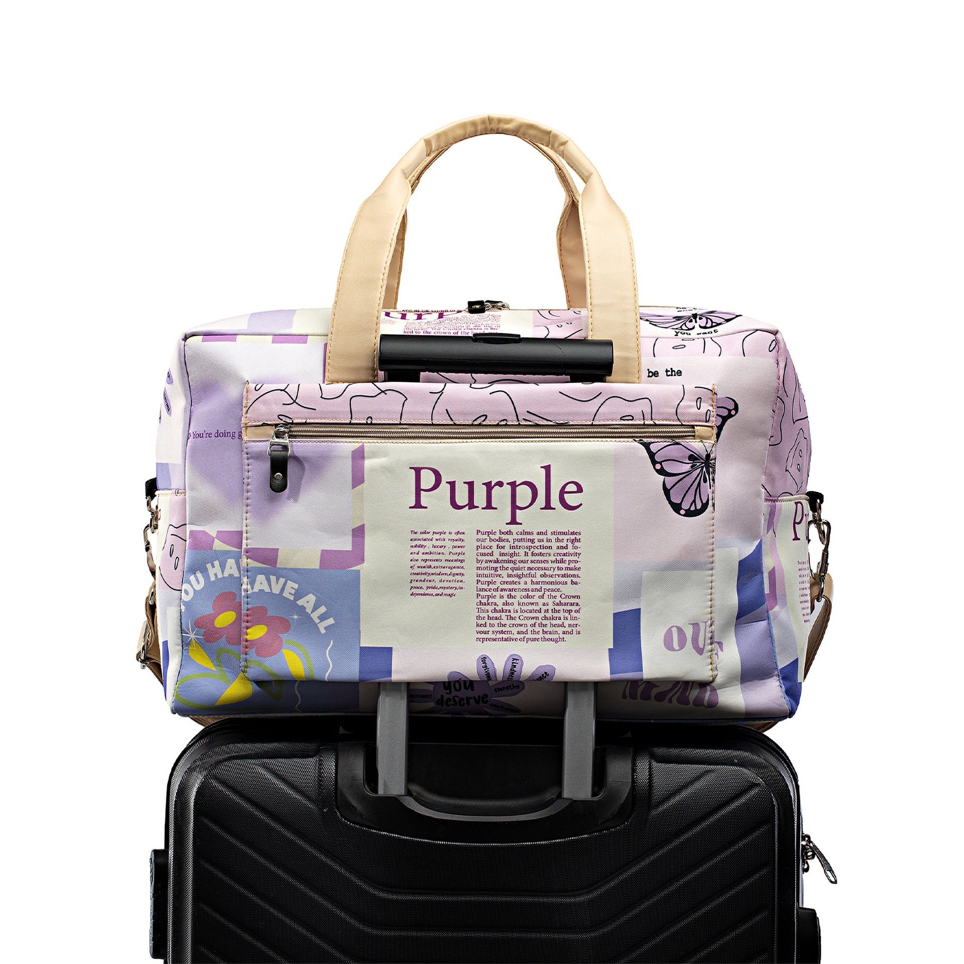 Purple Travel Bag