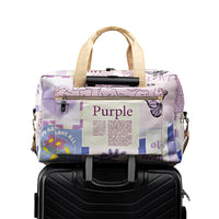 Purple Travel Bag