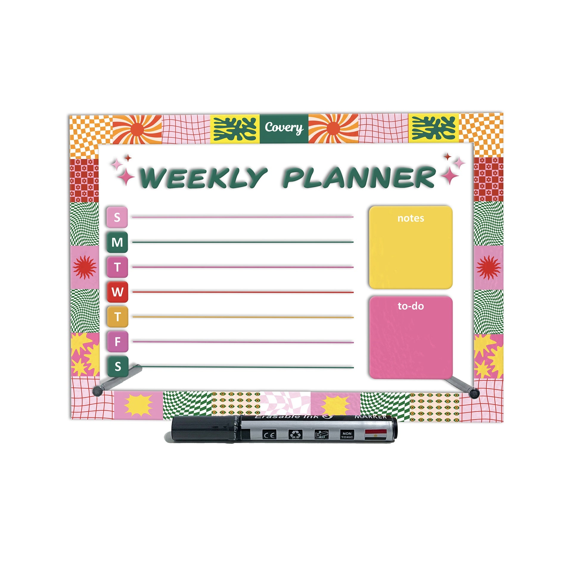 Samless Pattern Weekly Planner
