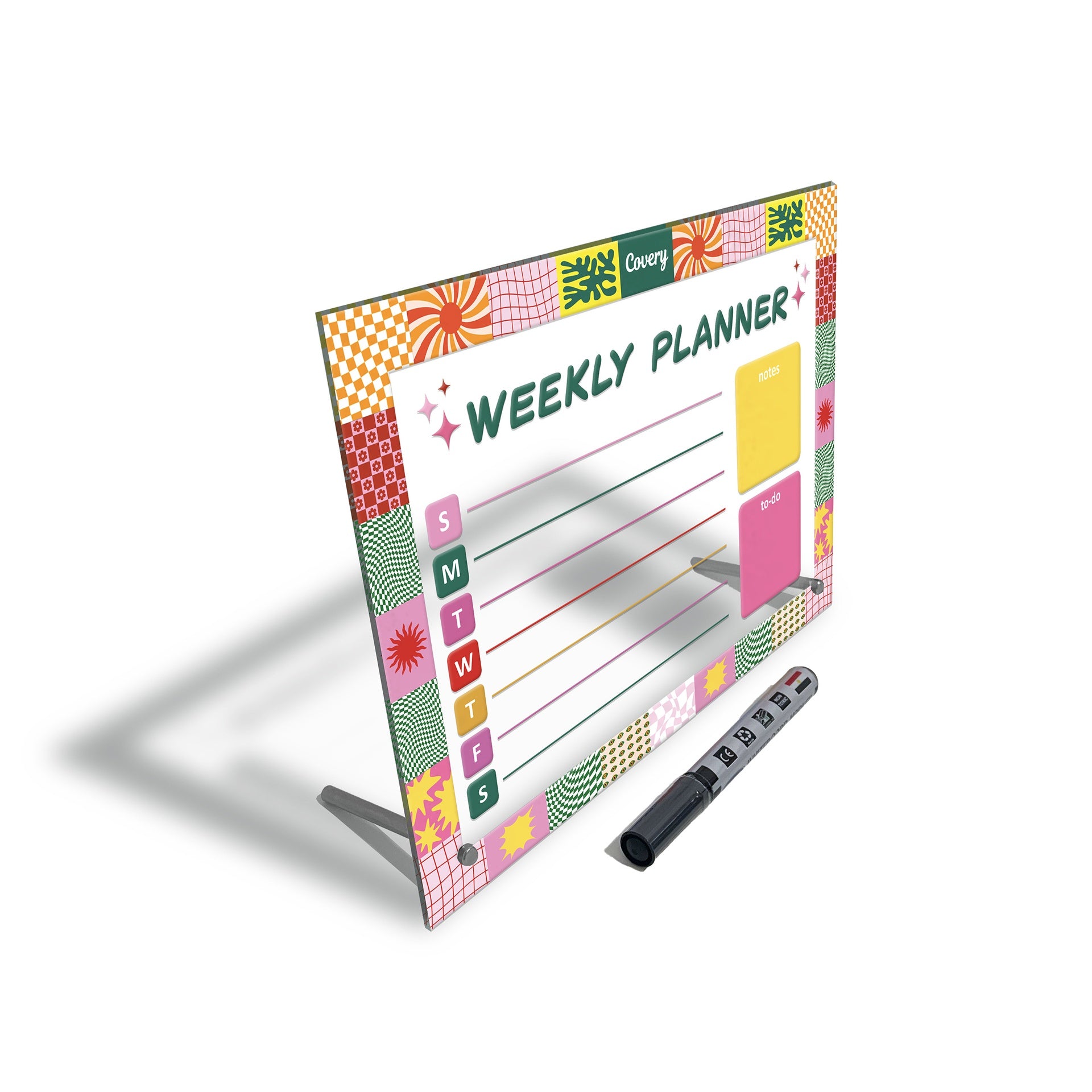 Samless Pattern Weekly Planner