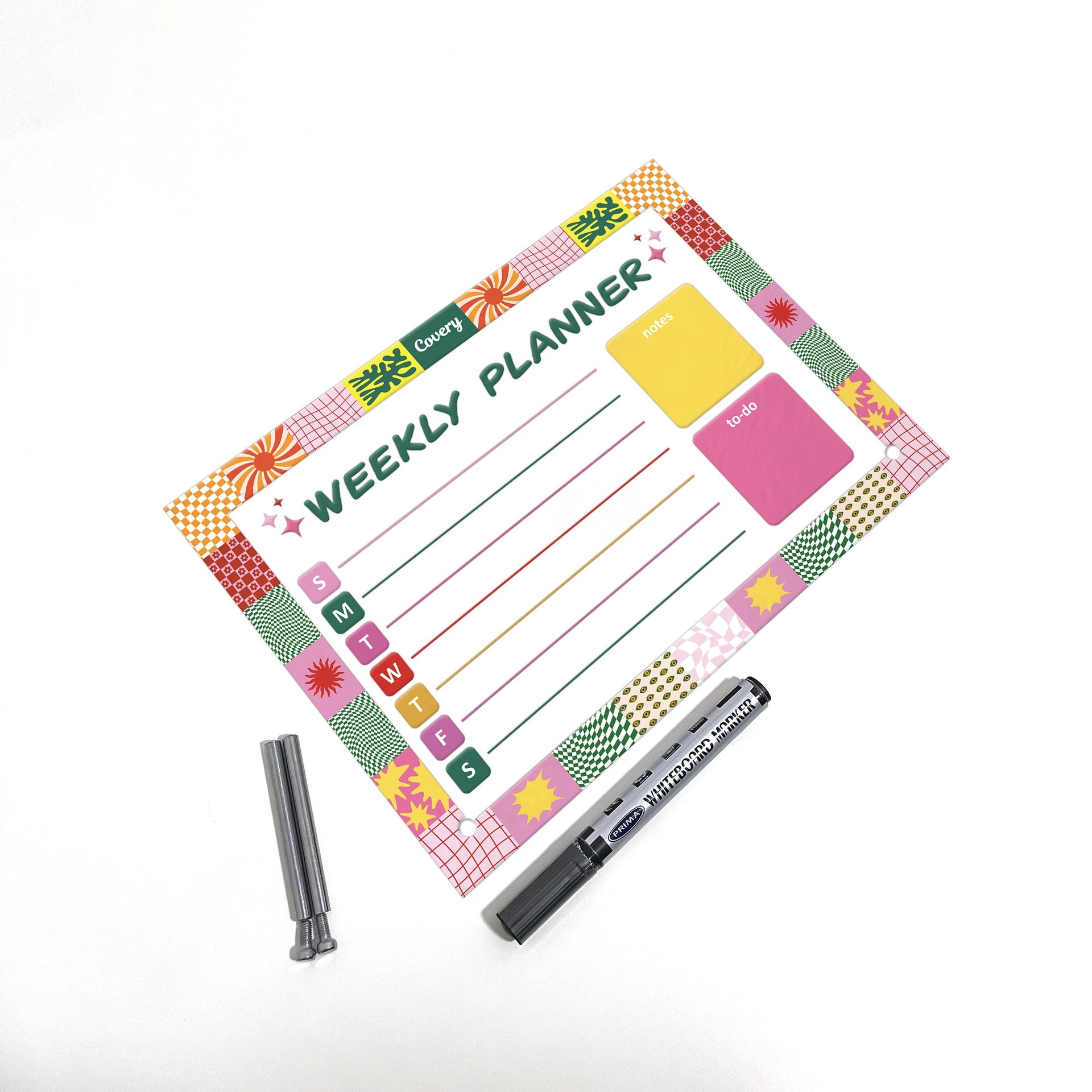 Samless Pattern Weekly Planner