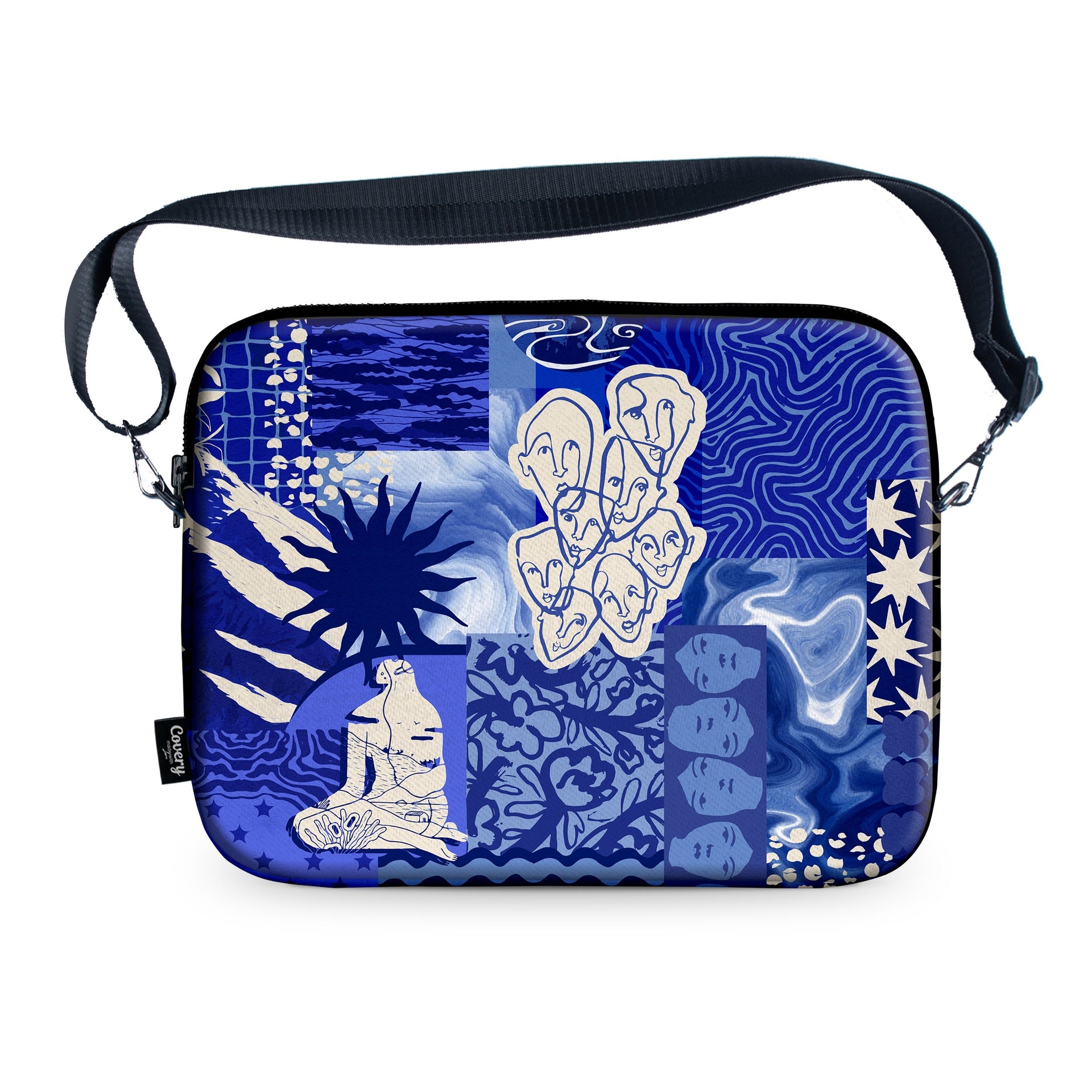 Silent Crowd Laptop Sleeve