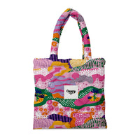 Spring Puffy Totebag