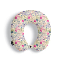 Stamps Neck Pillow
