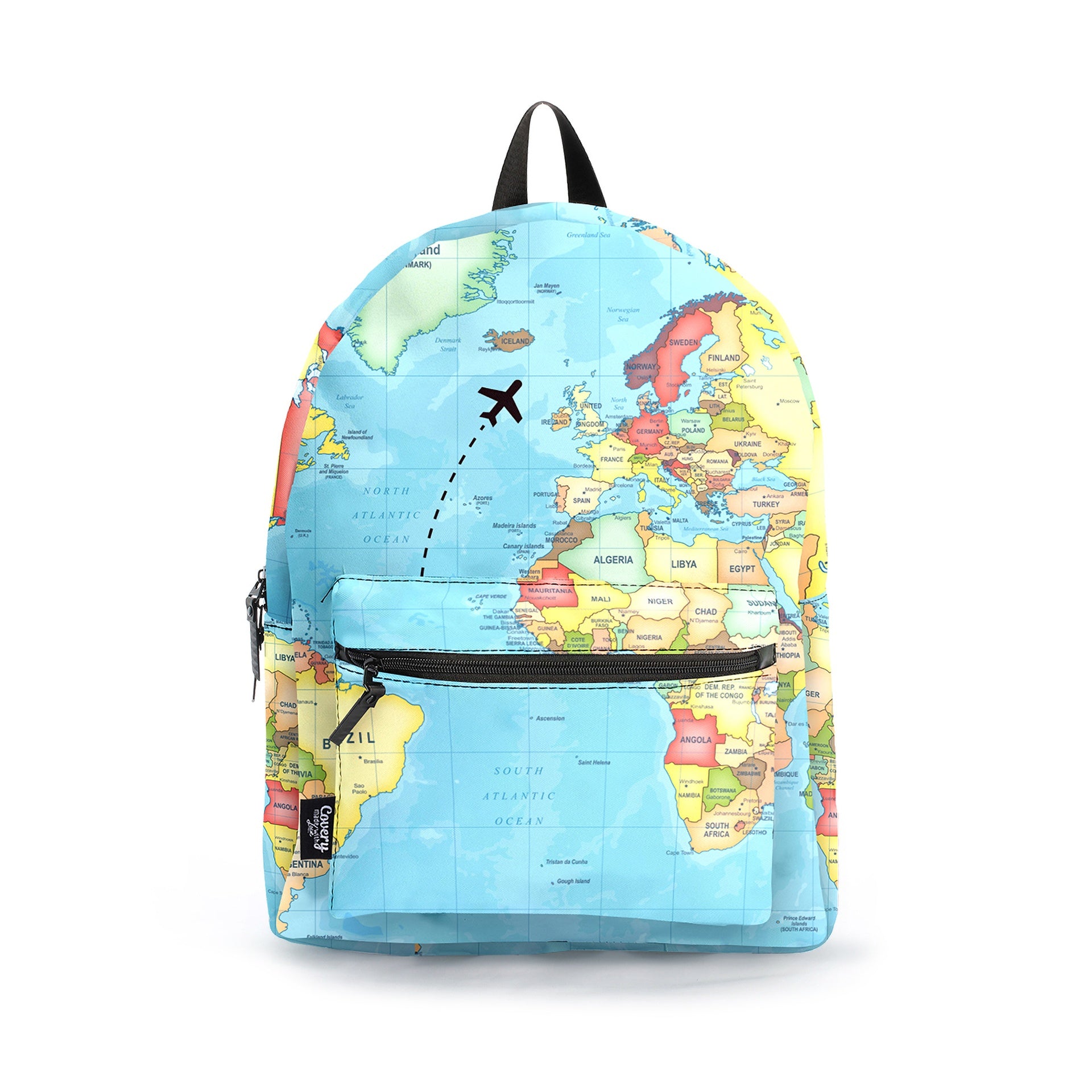 Travel Map Backpack