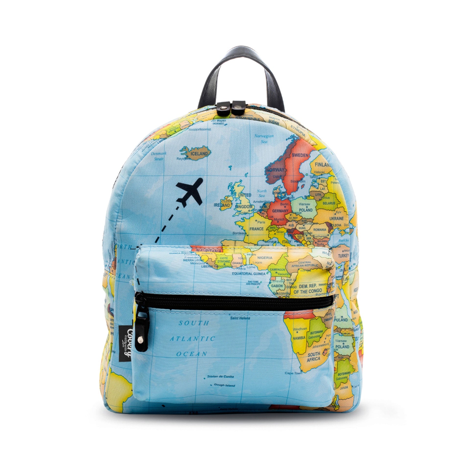 Travel Map Mini Backpack