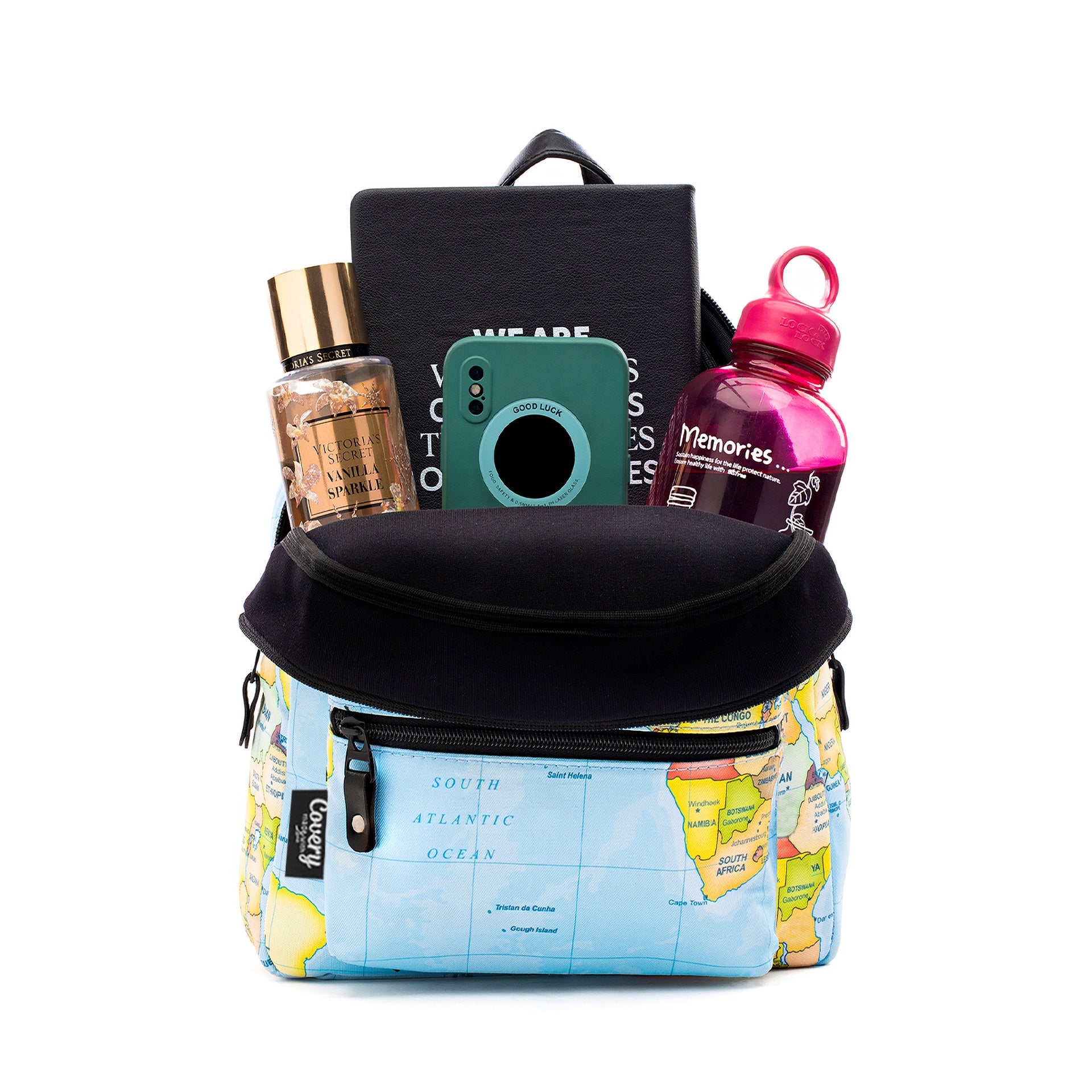 Travel Map Mini Backpack