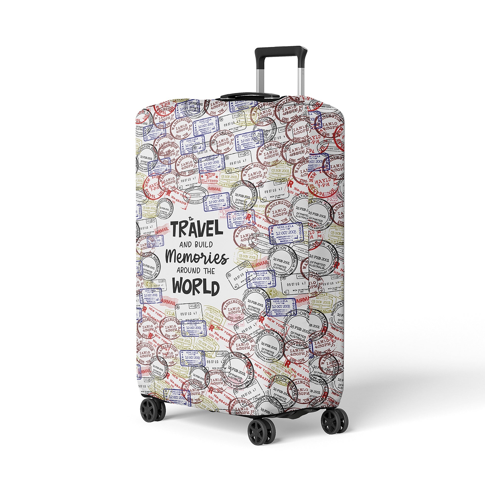 Travel Memories Suitcase Cover