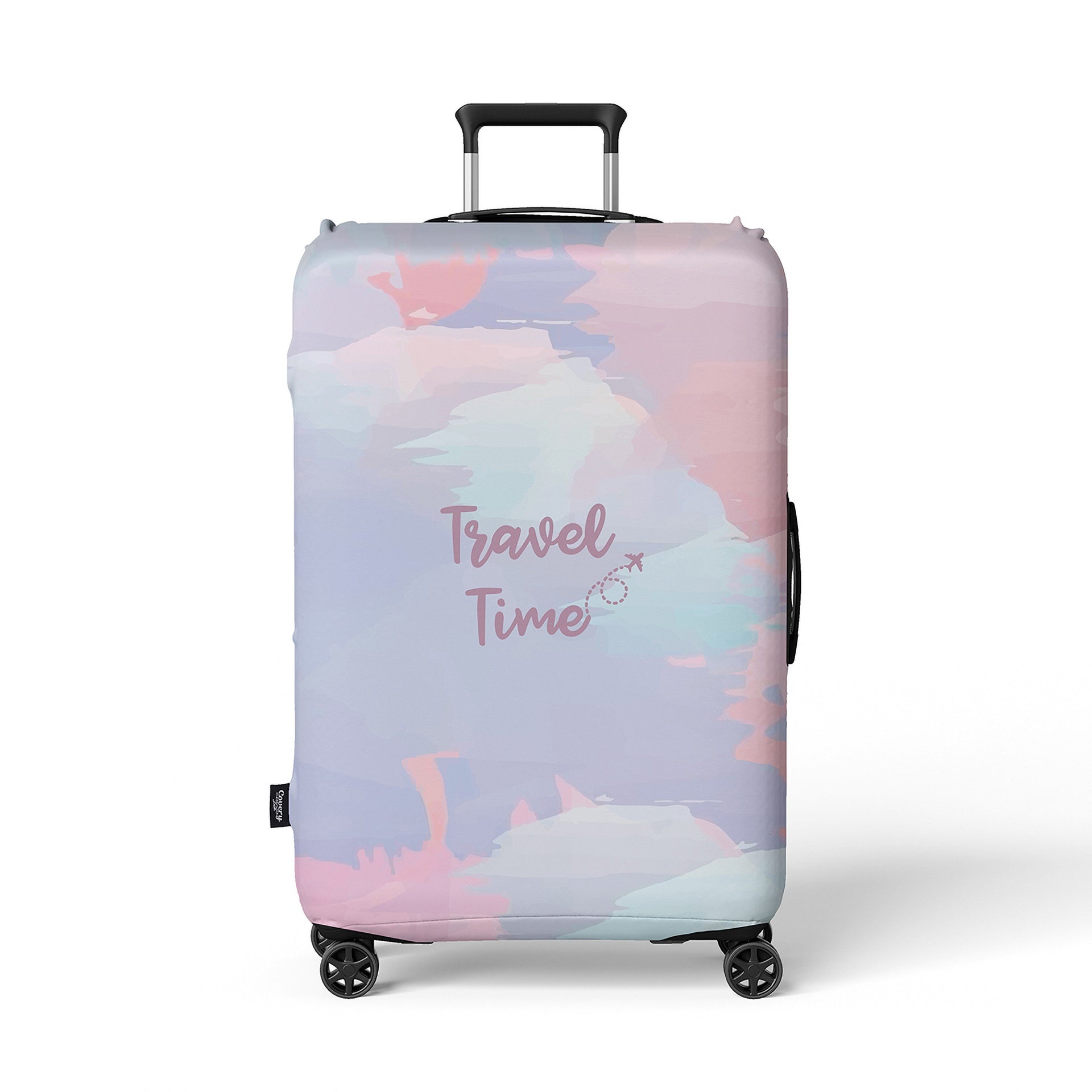 Travel Time Suitcase Cover