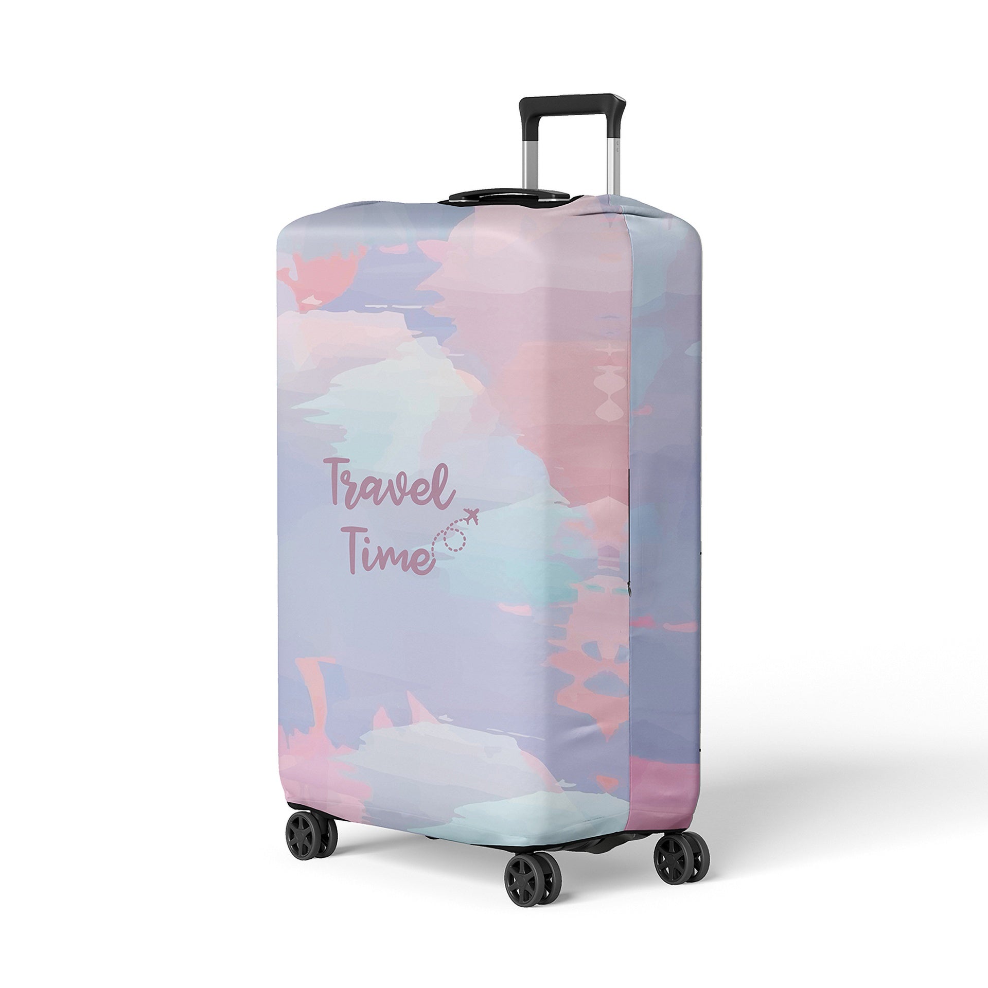 Travel Time Suitcase Cover