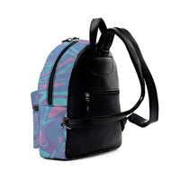 Turquaise Marble Mini Backpack
