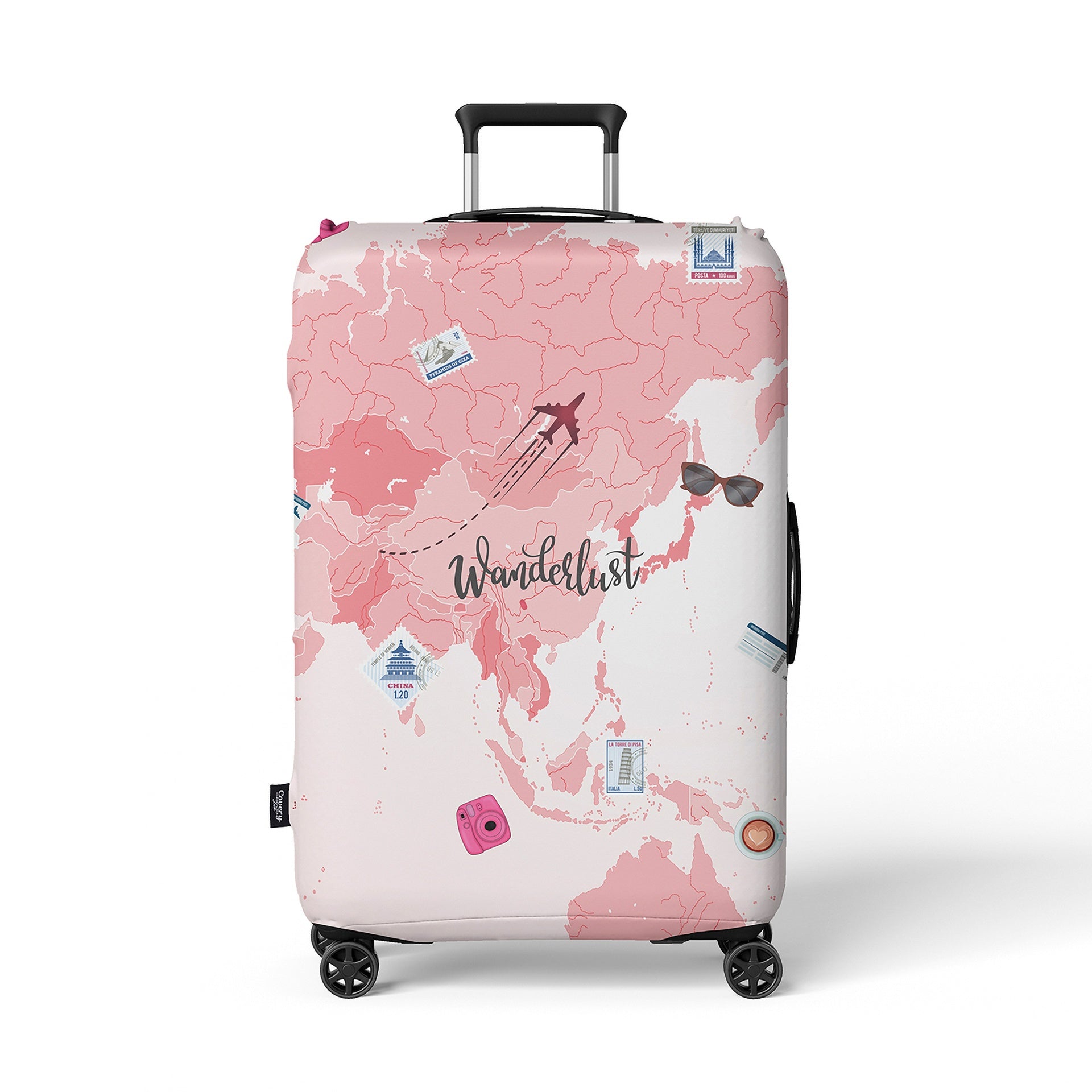 Wanderlust Suitcase Cover