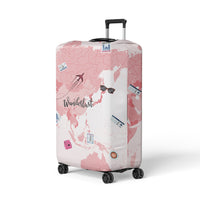 Wanderlust Suitcase Cover