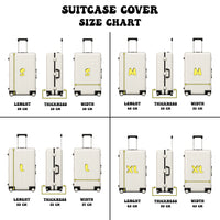 Wanderlust Suitcase Cover