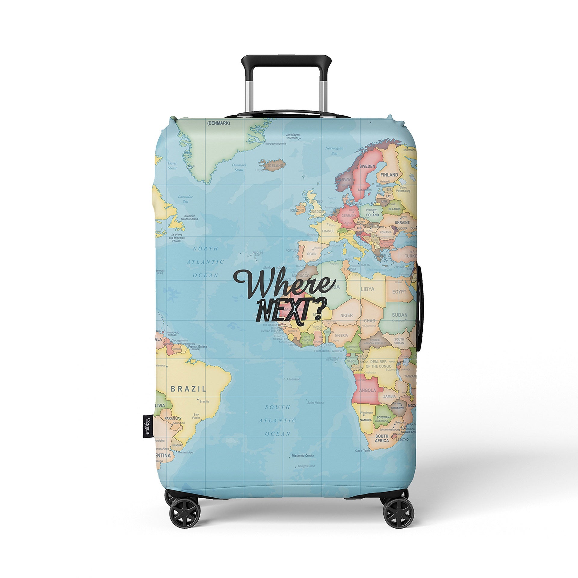 Where Next Suitcase Cover