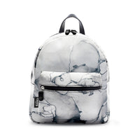 White Marble Mini Backpack
