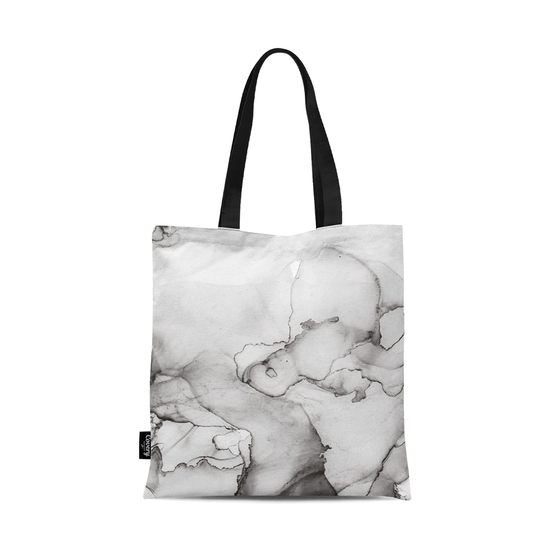 White Marble Totebag