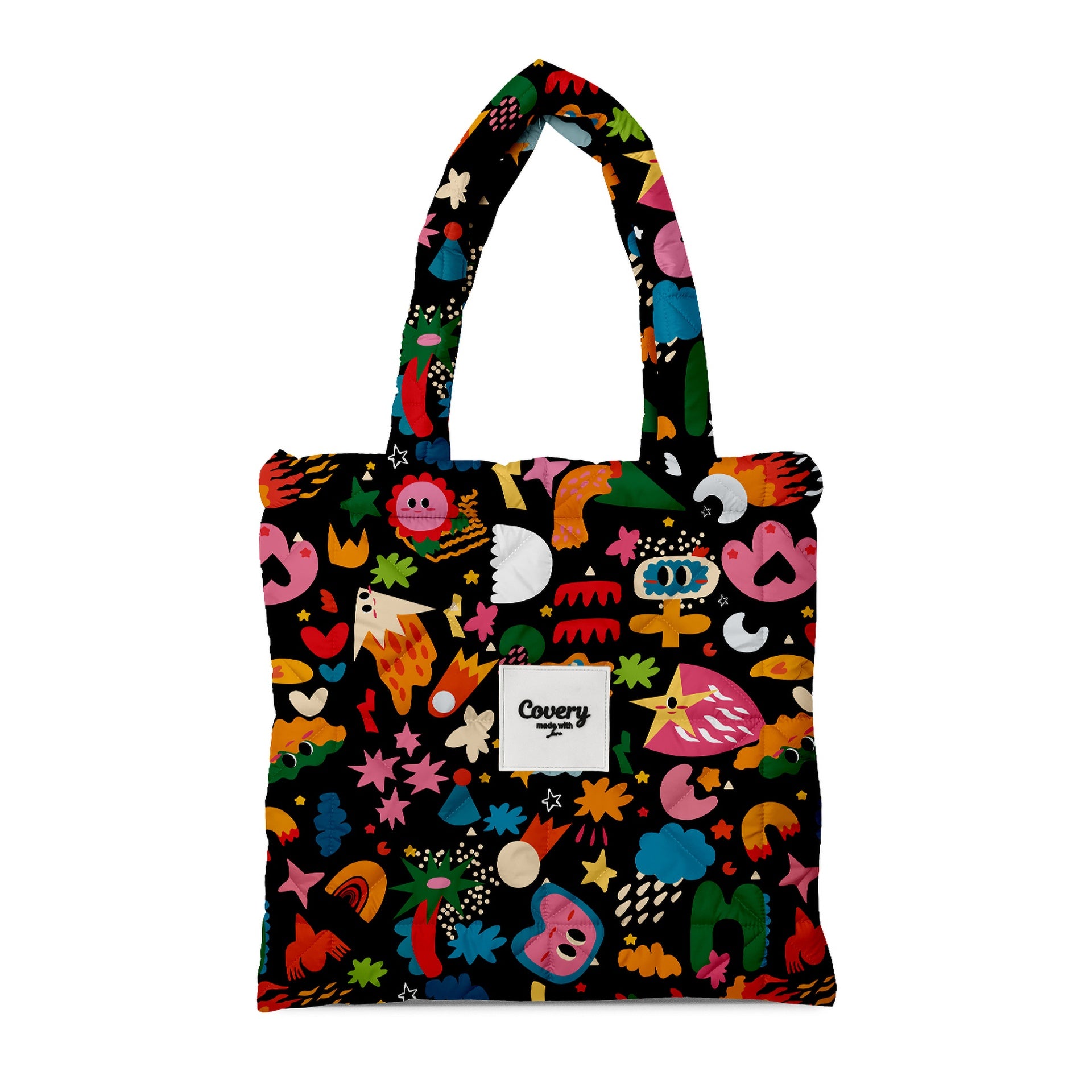 Wonderland Puffy Totebag