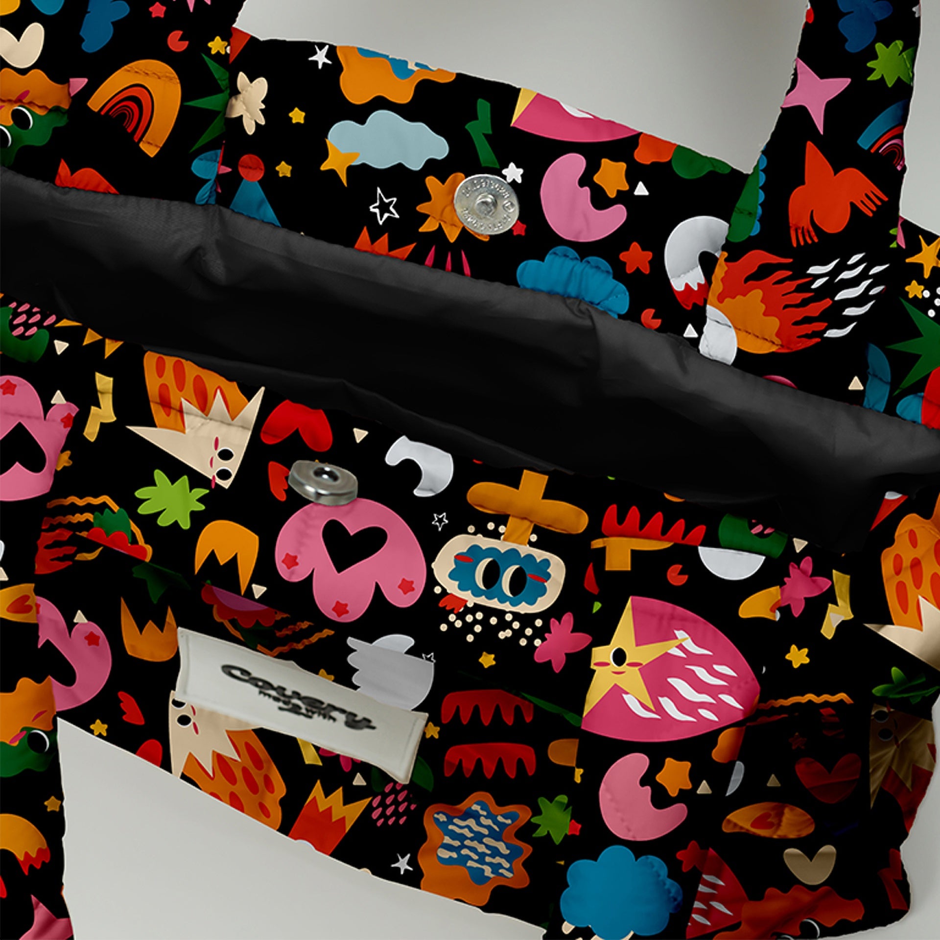 Wonderland Puffy Totebag