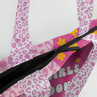 Yellow Flowers Tote Hand