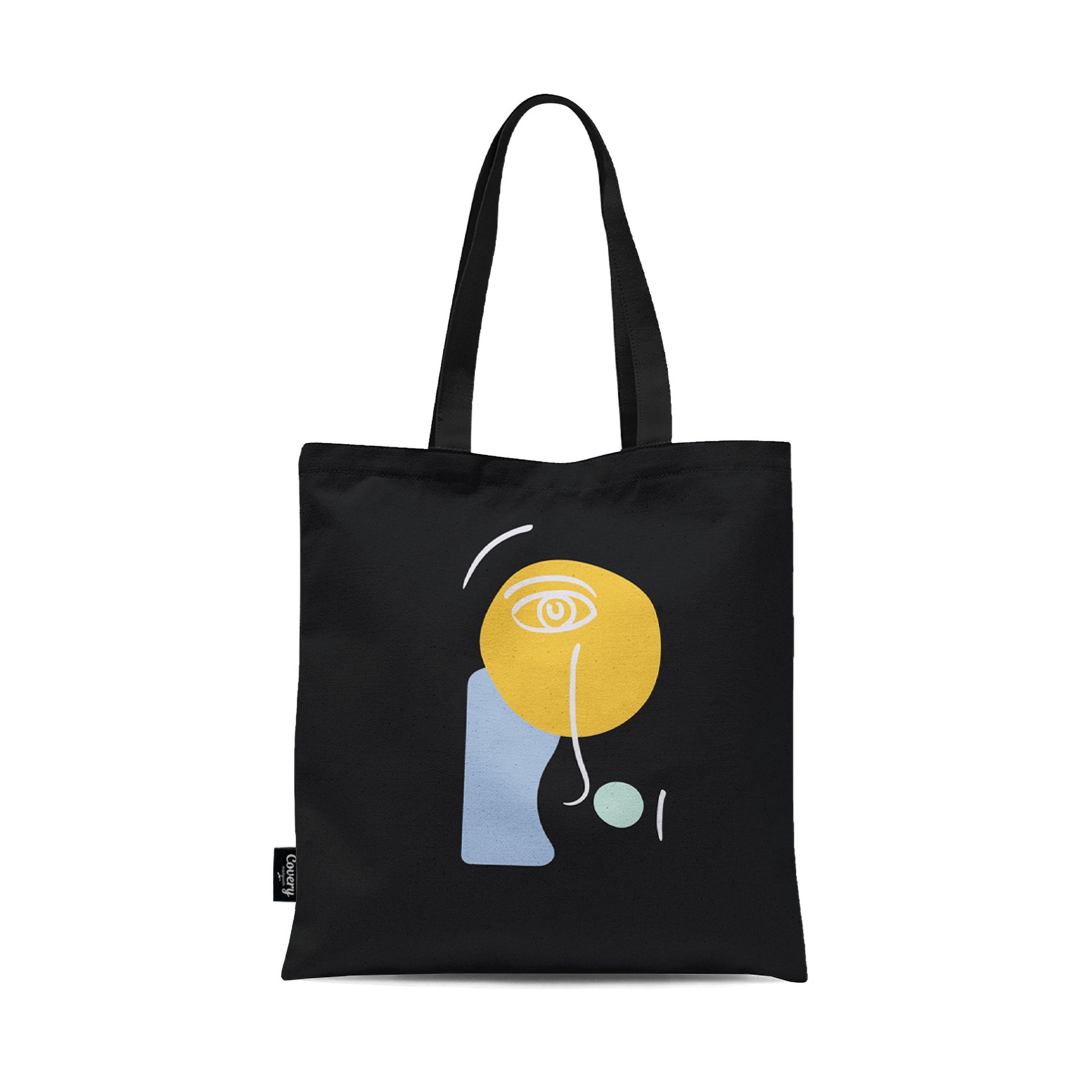 Yellow Line Totebag